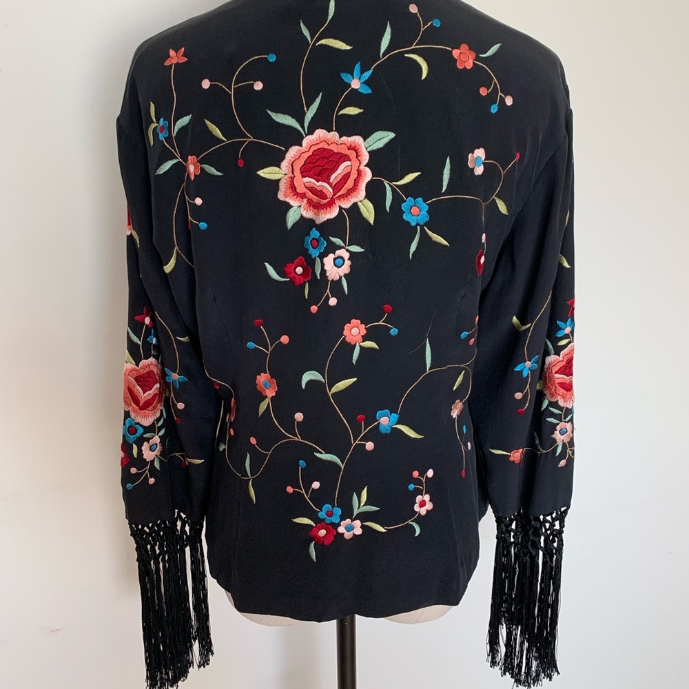 Colorful Silk Tassel Top - Picture 4 of 7
